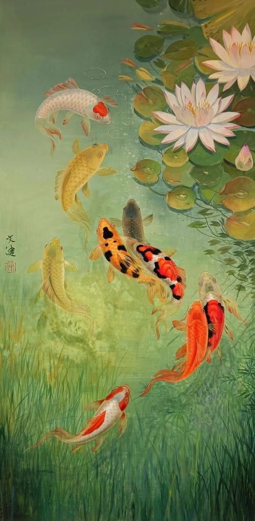 最旺財的九魚圖【《最旺財的九魚圖》】 最旺財的九魚圖【《最旺財的九魚圖》】 龍魚百科 第21張