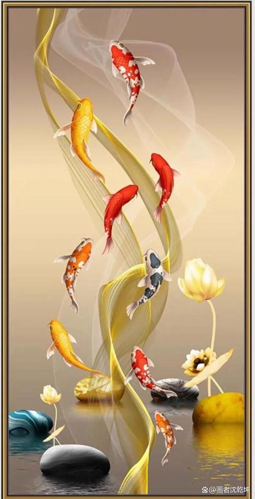 最旺財的九魚圖【《最旺財的九魚圖》】 最旺財的九魚圖【《最旺財的九魚圖》】 龍魚百科 第8張