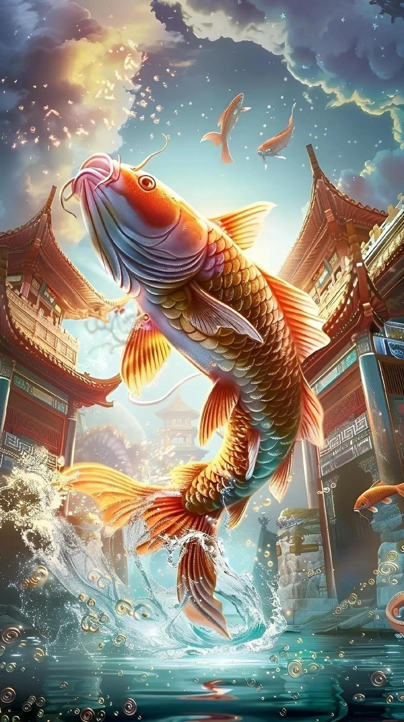 《小鯉魚跳龍門》原文【《小鯉魚跳龍門》作者金近于1956年創作的經典童話】 《小鯉魚跳龍門》原文【《小鯉魚跳龍門》作者金近于1956年創作的經典童話】 龍魚論壇 第3張