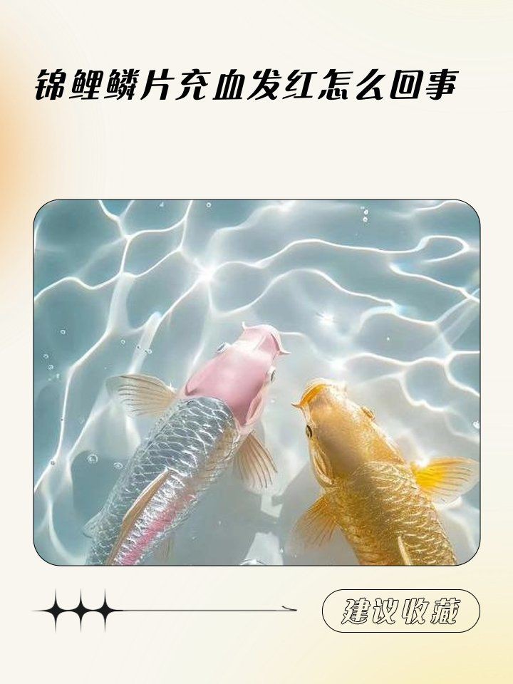 錦鯉魚鱗充血能自愈嗎【錦鯉魚鱗充血怎么辦】