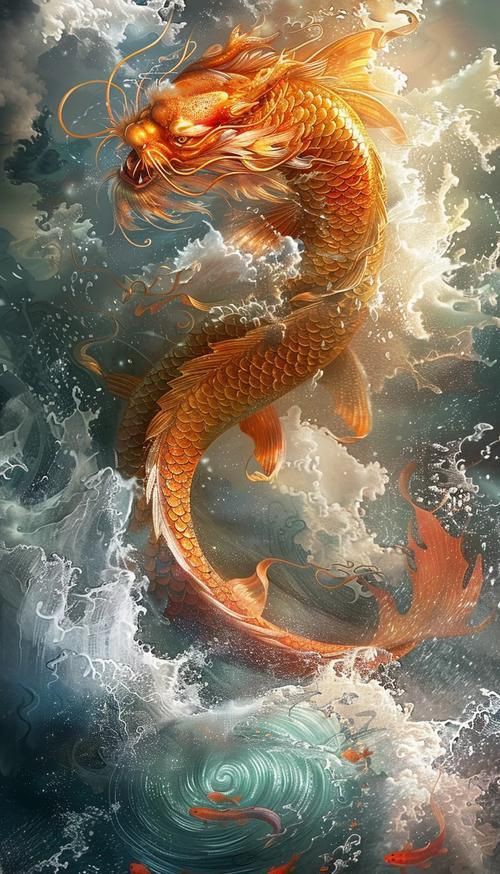 魚和龍在一起的寓意【《魚和龍在一起的寓意》】 魚和龍在一起的寓意【《魚和龍在一起的寓意》】 龍魚百科 第22張
