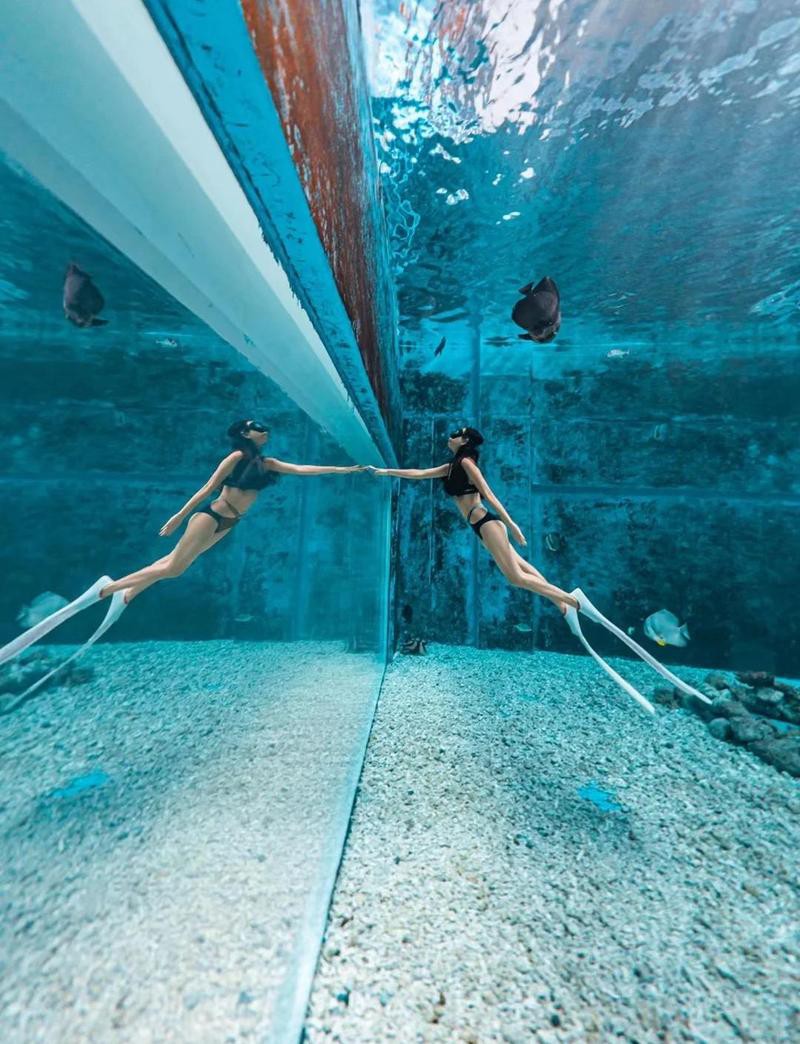 崖州水族店【三亞崖州親子海洋探索樂園人少景美超出片人少景美超出片】
