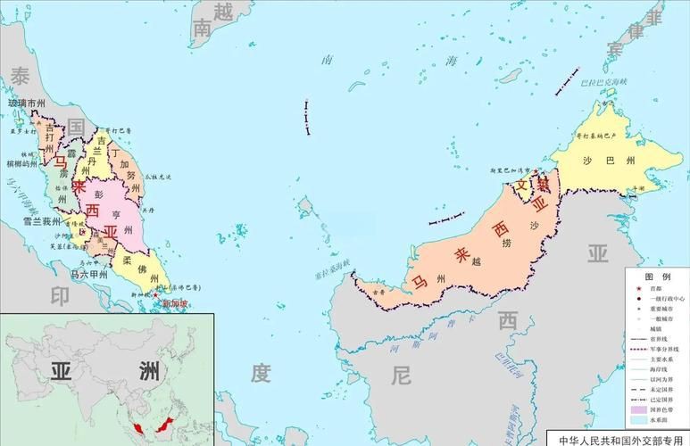 馬來西亞地理位置地圖，探索馬來西亞:地理、經(jīng)濟(jì)與文化的交匯點(diǎn)