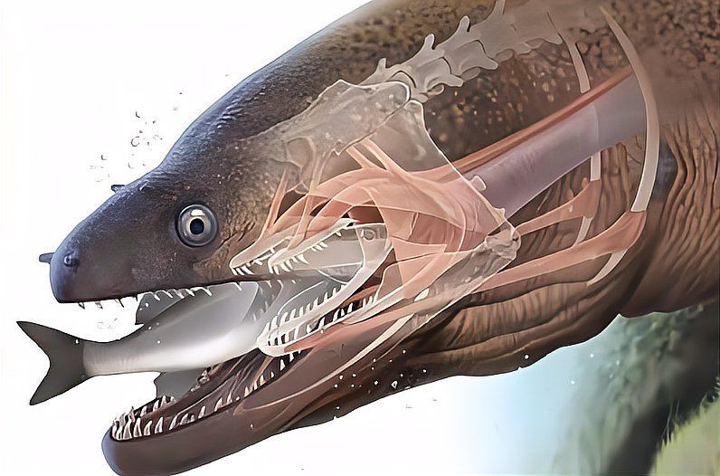 狼牙鰻魚圖片【大“鰻”厲害了!網友:被它咬到就慘了】 狼牙鰻魚圖片【大“鰻”厲害了!網友:被它咬到就慘了】 龍魚百科 第26張