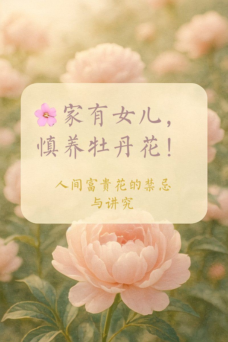 牡丹花強大的風水作用【《牡丹花強大的風水作用》】