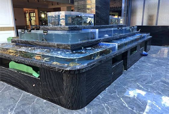 四平魚缸定做，四平地區魚缸定制