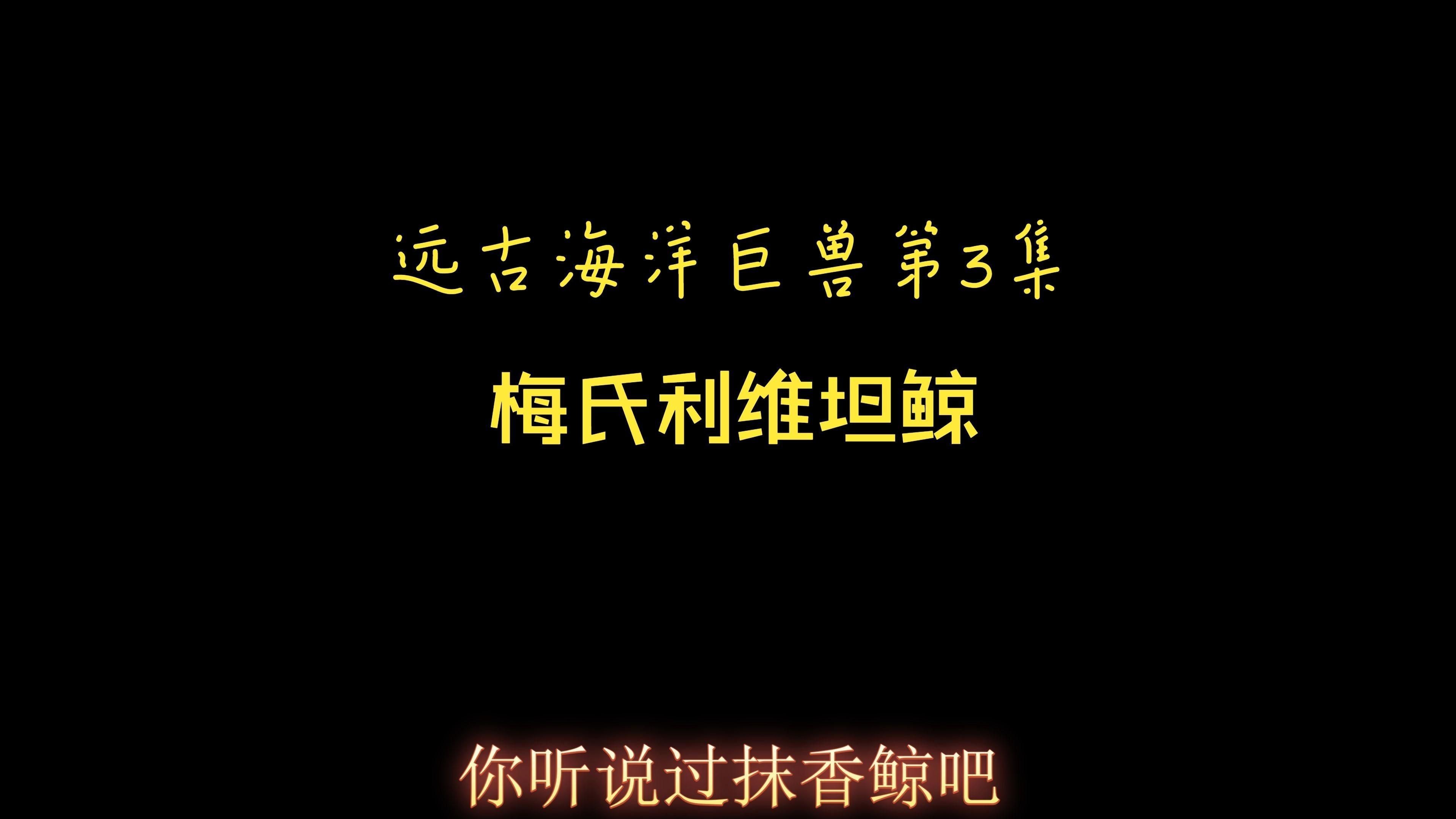 梅氏利維坦鯨【史前最恐怖的海洋暴君梅氏利維坦鯨,專門捕食遠古鯊魚!】