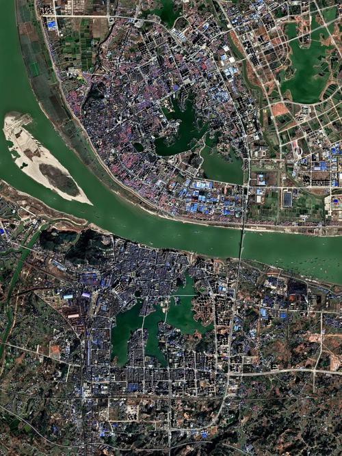 東龍鎮衛星地圖【廣西壯族自治區貴港市覃塘區東龍鎮衛星地圖757地圖】