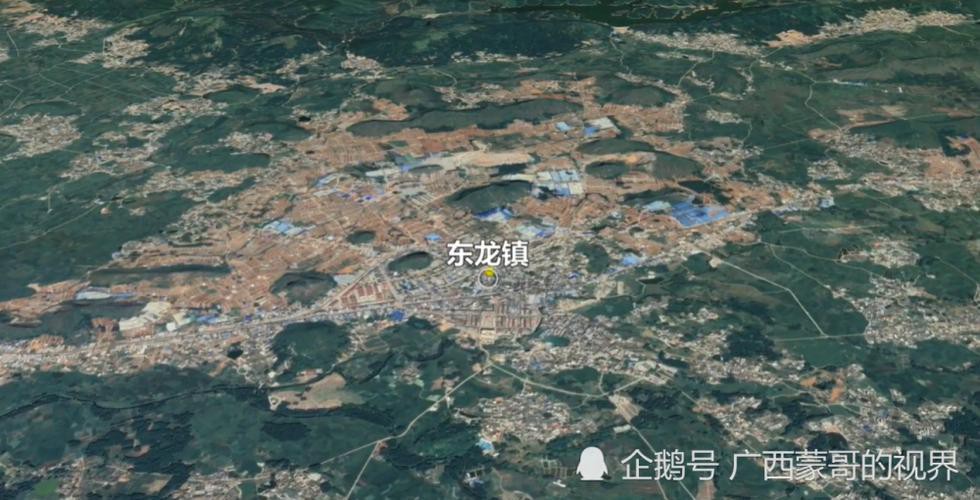 東龍鎮衛星地圖【廣西壯族自治區貴港市覃塘區東龍鎮衛星地圖757地圖】