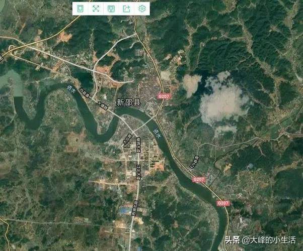 東龍鎮衛星地圖【廣西壯族自治區貴港市覃塘區東龍鎮衛星地圖757地圖】