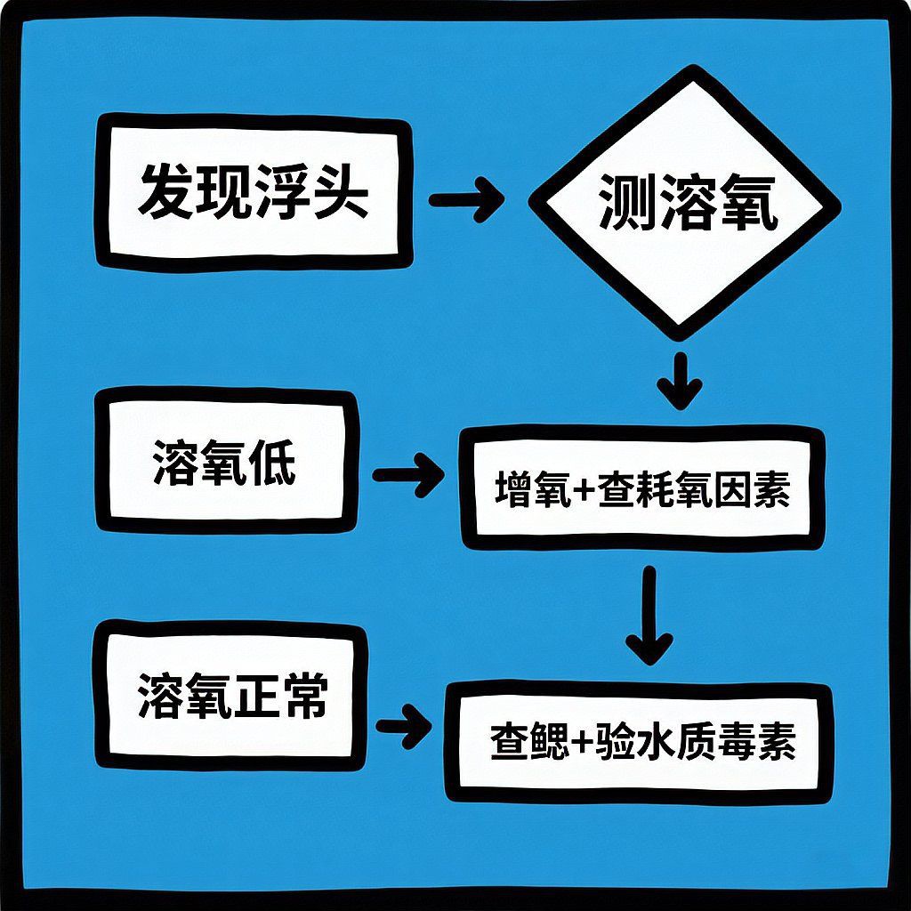 魚浮頭是什么樣子【中國鰻魚網(wǎng)，池塘魚浮頭是什么原因如何處理】 魚浮頭是什么樣子【中國鰻魚網(wǎng)，池塘魚浮頭是什么原因如何處理】 龍魚百科 第7張