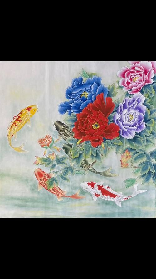 牡丹魚圖片【養(yǎng)魚老道，三色牡丹，兩種小型觀賞魚，引出一個(gè)難解的謎題】