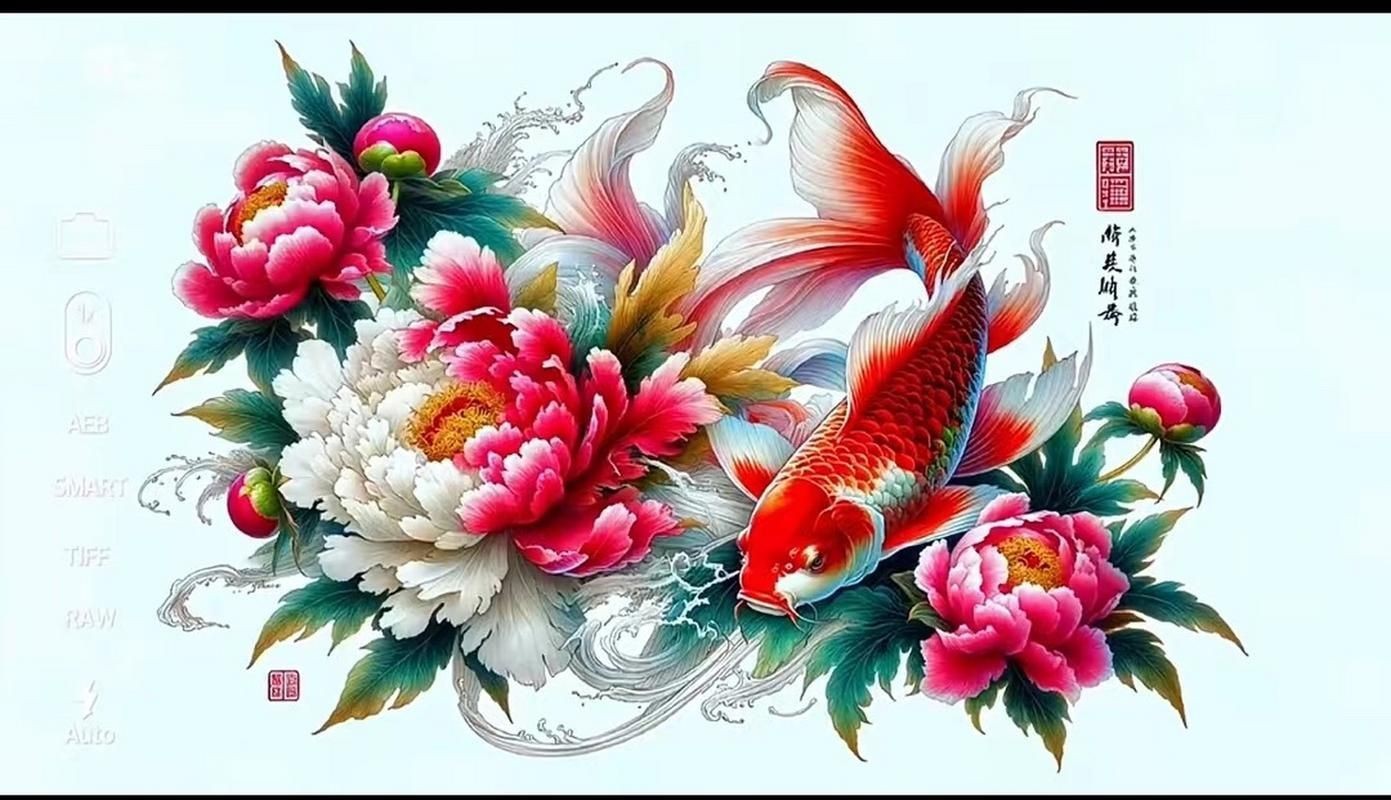 牡丹魚圖片【養(yǎng)魚老道，三色牡丹，兩種小型觀賞魚，引出一個(gè)難解的謎題】