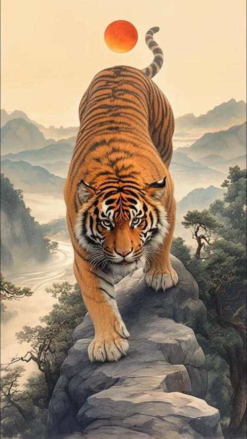 猛虎真實圖片【“猛虎真實圖片”主題聚焦于展現(xiàn)老虎這一頂級掠食者的野性魅力與自然之美】 猛虎真實圖片【“猛虎真實圖片”主題聚焦于展現(xiàn)老虎這一頂級掠食者的野性魅力與自然之美】 龍魚百科 第11張