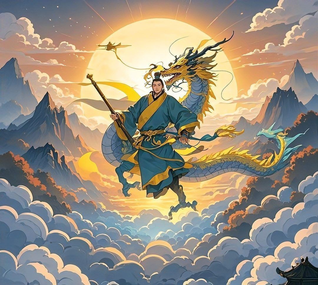 有沒有關(guān)于金龍的文化故事？，金龍作為中國傳統(tǒng)文化中極具象征意義的神秘形象與歷史傳承