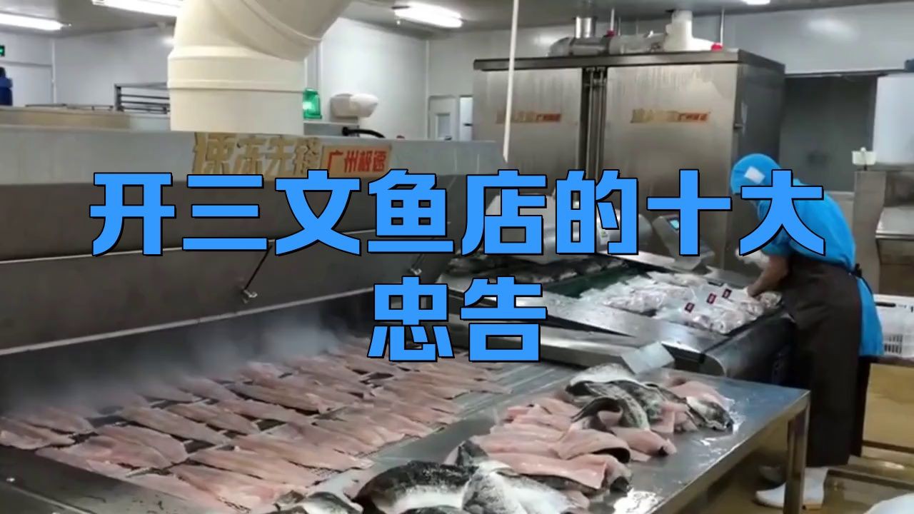 開三文魚店的十大忠告，《開三文魚店的十大忠告》