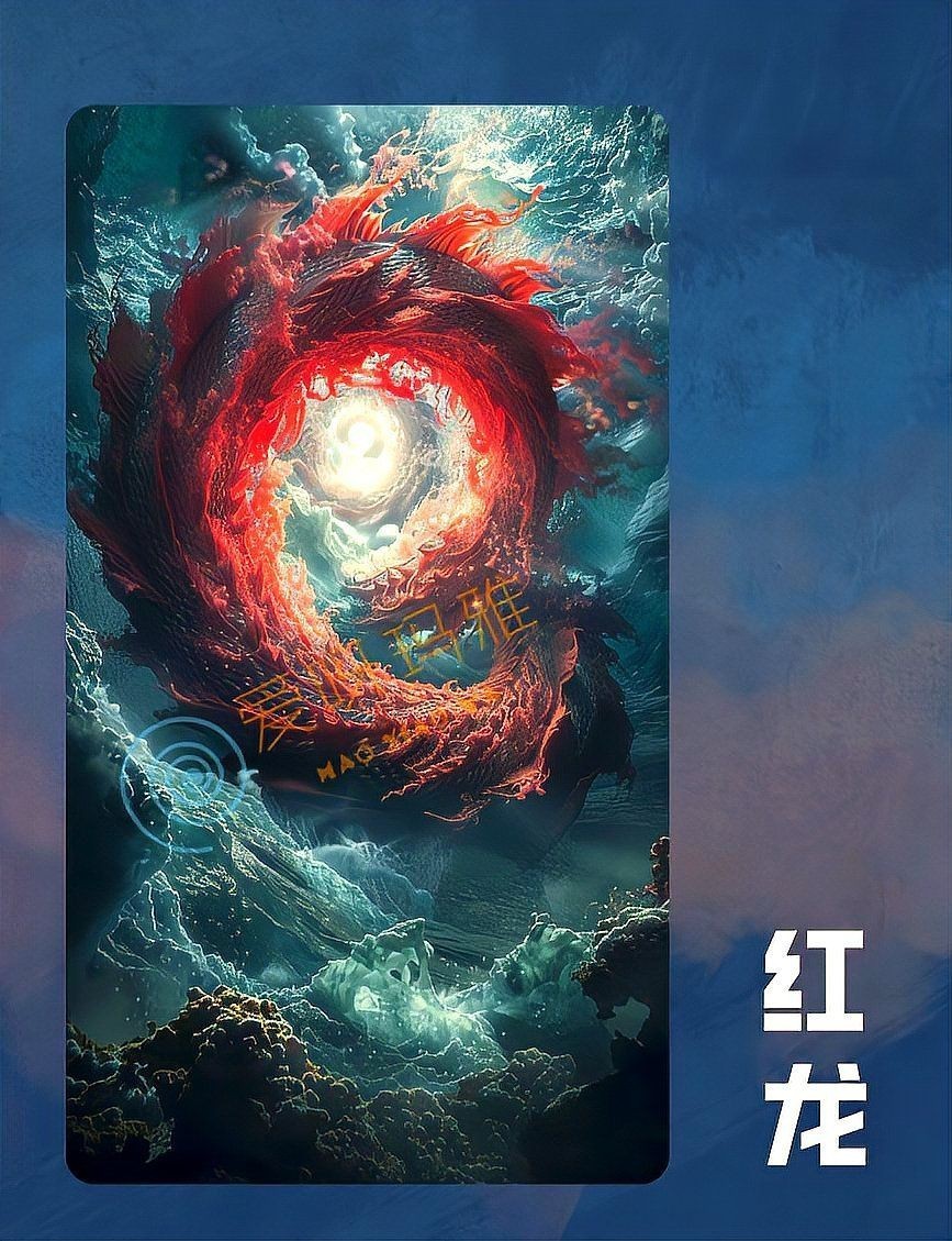 紅龍在圖騰文化中的具體象征，紅龍圖騰：你的生命里