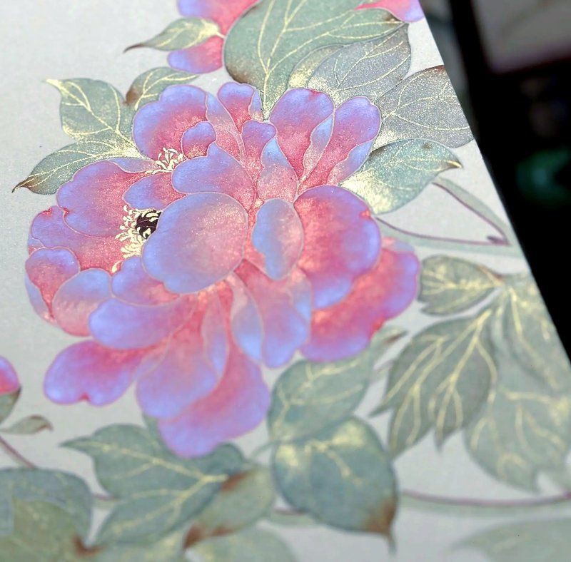 牡丹花和魚在一起的寓意，《牡丹花和魚在一起的寓意》