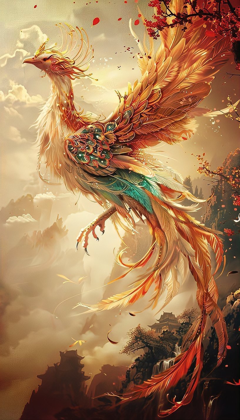 鳳凰的精神和象征意義，鳳凰形象的多重寓意與廣泛應用星辰大海鳳·凰百度教育 鳳凰的精神和象征意義，鳳凰形象的多重寓意與廣泛應用星辰大海鳳·凰百度教育 龍魚論壇 第4張