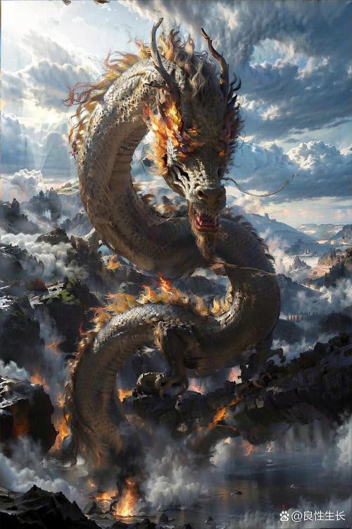 全球最霸氣的龍的圖片，全球最霸氣龍的藝術(shù)作品，圖11是天下第一龍，