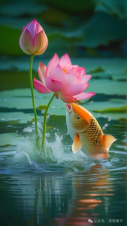 錦鯉鯉魚圖片，錦鯉與鯉魚圖片展示與解析