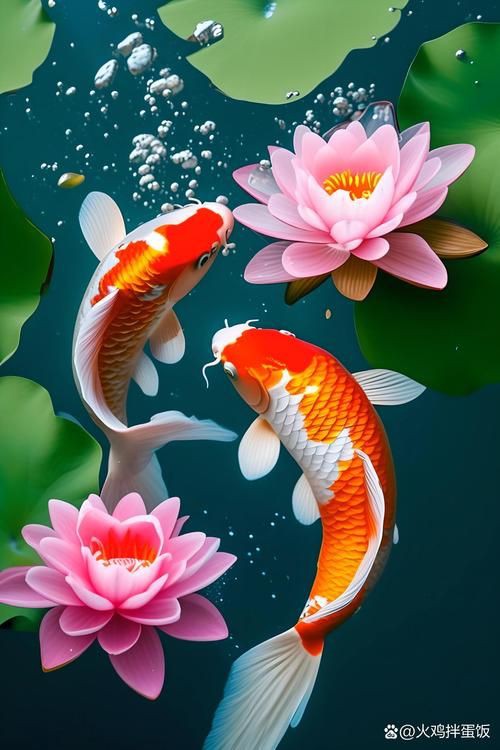 錦鯉鯉魚圖片，錦鯉與鯉魚圖片展示與解析