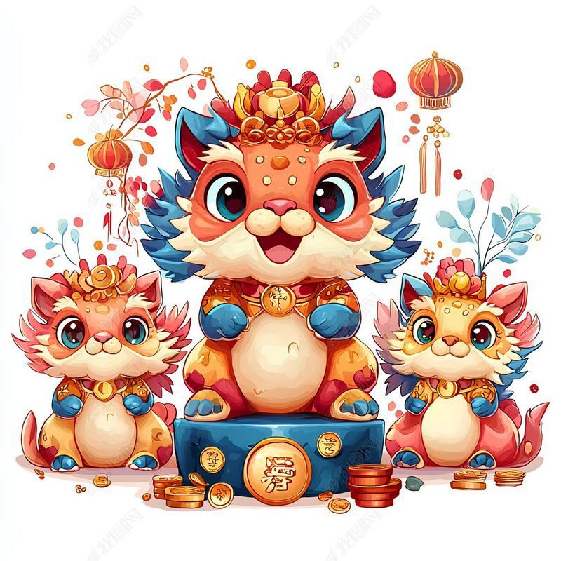 有沒有更多關(guān)于招財(cái)龍的設(shè)計(jì)素材？，與招財(cái)龍相關(guān)的設(shè)計(jì)素材資源匯總