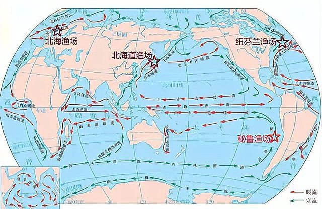 全球四大漁場是哪四個，全球四大漁場