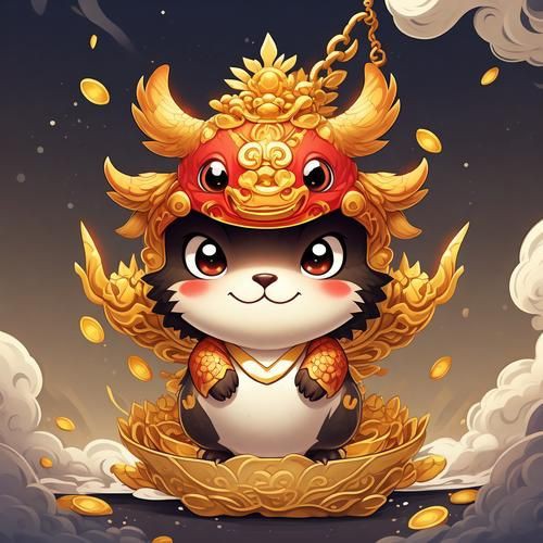 提供100張不同風格的招財龍圖片，100張不同風格的招財龍圖片