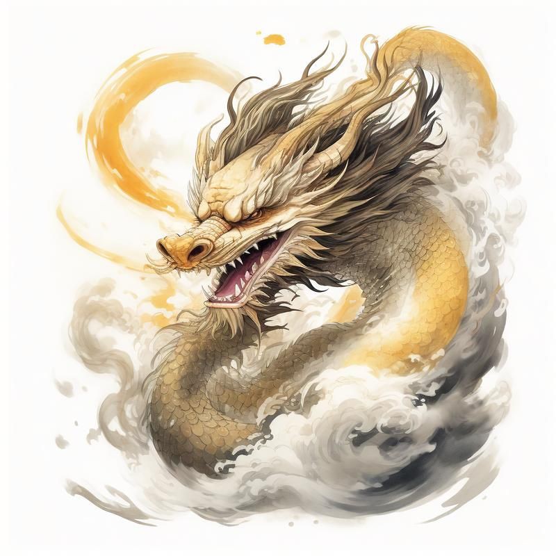 提供100張不同風格的招財龍圖片，100張不同風格的招財龍圖片