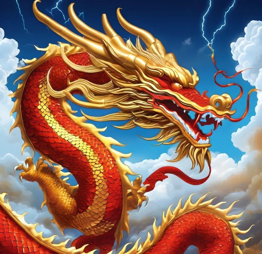 紅龍頭像與其他動物頭像比較，《紅龍頭像與其他動物頭像比較》