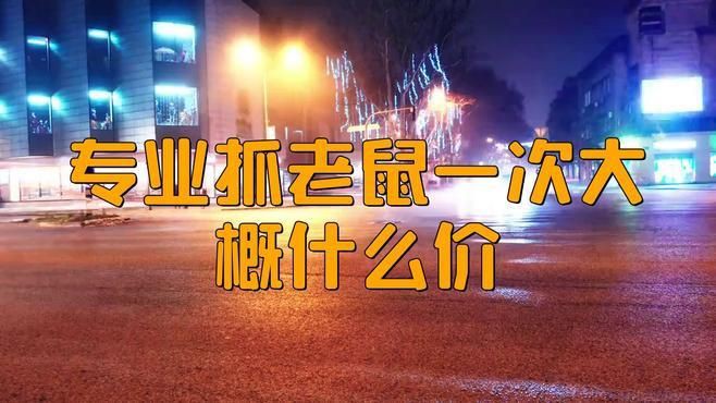 滅鼠公司上門收費標準，《滅鼠公司上門收費標準》