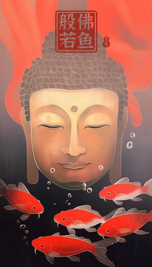 佛與魚的圖片，《佛與魚的圖片》——佛與魚的奇妙相遇