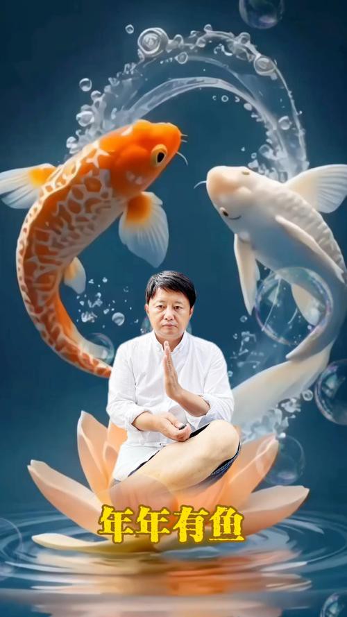 佛與魚的圖片，《佛與魚的圖片》——佛與魚的奇妙相遇