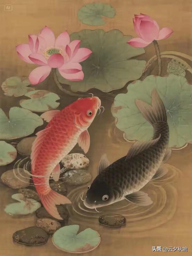 佛與魚的圖片，《佛與魚的圖片》——佛與魚的奇妙相遇