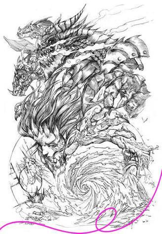列舉更多關于黑龍的藝術作品，關于黑龍藝術作品的綜合整理，黑龍藝術作品介紹