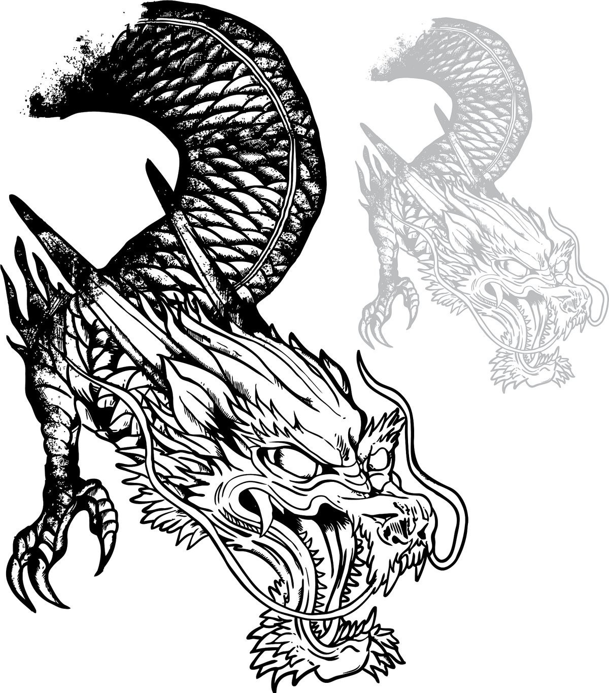 列舉更多關于黑龍的藝術作品，關于黑龍藝術作品的綜合整理，黑龍藝術作品介紹