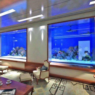 攀枝花魚缸定做，攀枝花大型亞克力魚缸定制