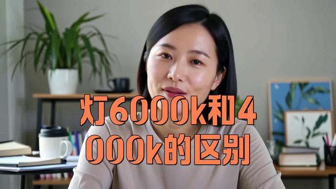 燈6000k好還是4000k好，6000k與4000k的區別