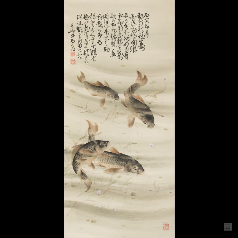 建鯉魚圖，《建鯉圖》以獨特的藝術創新展現了獨特的藝術創新