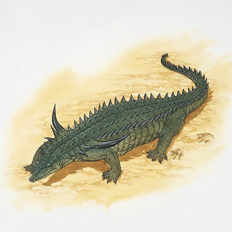 滿(mǎn)身刺的像鱷魚(yú)的恐龍，《滿(mǎn)身刺的像鱷魚(yú)的恐龍》