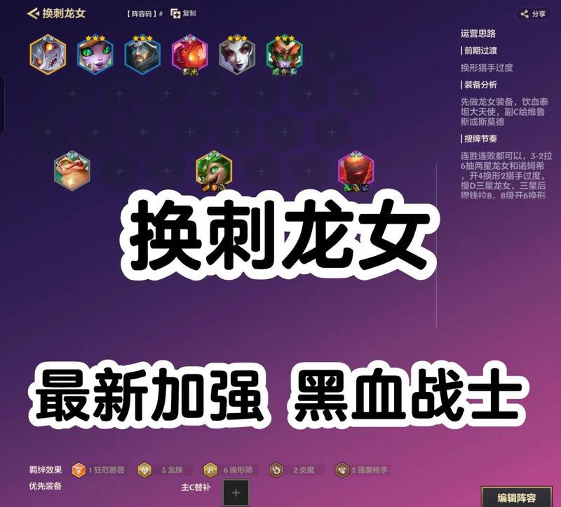 三星紅龍如何配裝？，三星紅龍最佳陣容推薦