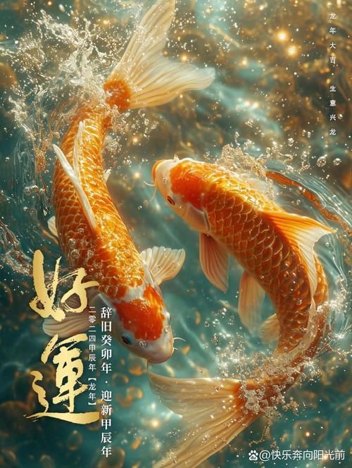 好運錦鯉圖片，視覺美學與文化內涵呈現錦鯉的多元魅力：錦鯉