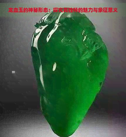 什么叫龍血玉圖片，菏澤廣電網龍血玉是什么玉與翡翠有何不同功效