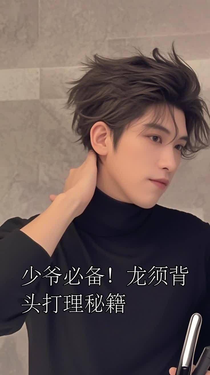 如何打理龍須背頭？，如何打理龍須背頭？龍須背頭入門級教學(xué)，一看就會！ 如何打理龍須背頭？，如何打理龍須背頭？龍須背頭入門級教學(xué)，一看就會！ 龍魚論壇 第7張