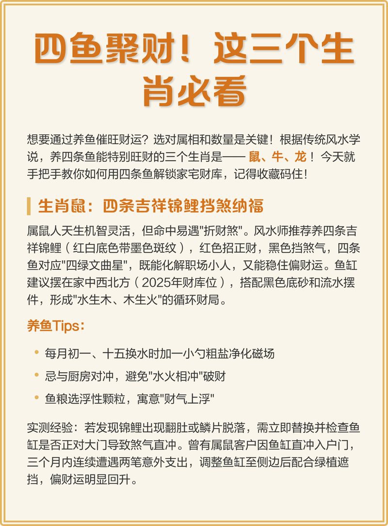 哪些生肖養(yǎng)龍魚最旺財？，什么生肖養(yǎng)龍魚最旺財？