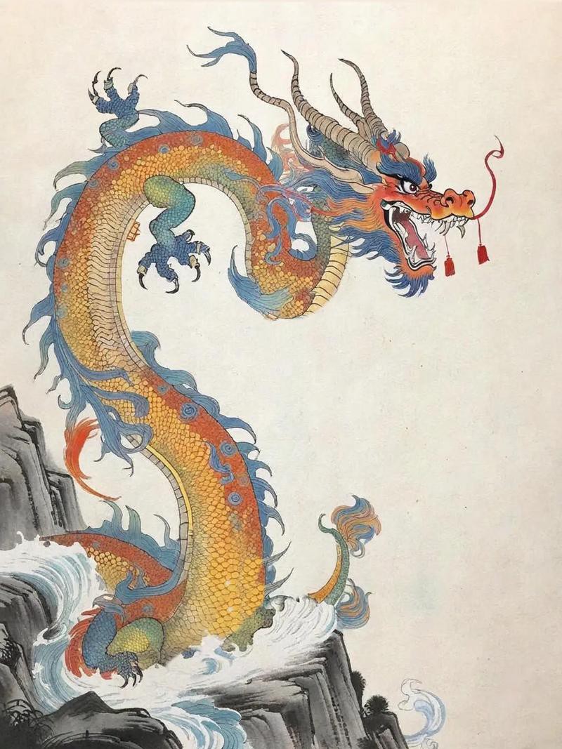 哪里可以找到帶張字的龍畫作？，張姓藝術家創作的“龍”主題畫作