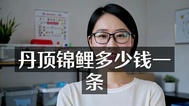 丹頂錦鯉多少錢一只，丹頂錦鯉多少錢一條