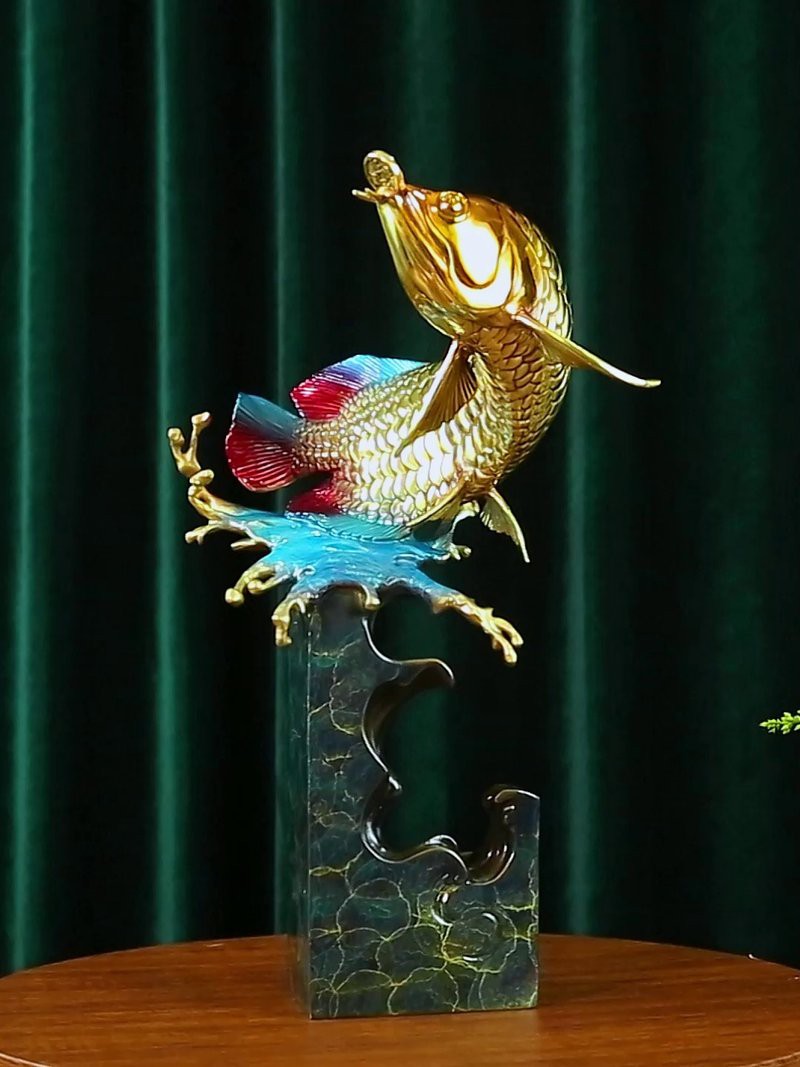 有哪些品牌的招財龍魚擺件值得推薦？ 有哪些品牌的招財龍魚擺件值得推薦？ 龍魚論壇 第3張