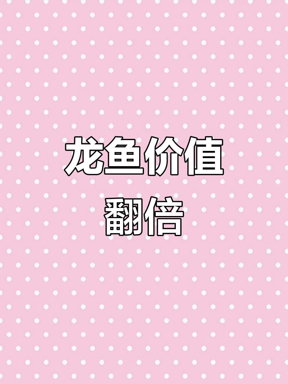 普通龍魚的市場趨勢如何？，《普通龍魚的市場趨勢如何》一分鐘看懂龍魚鄙視鏈